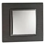 Рамка на 1 пост Mono Electric Style Aluminium 107-820000-160