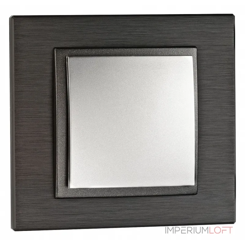 Рамка на 1 пост Mono Electric Style Aluminium 107-820000-160