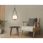 Подвесной светильник TR2598 BK черный E27 max 60W D150*1000 от NovaLamp