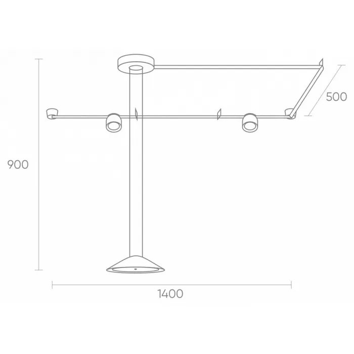 Комплект трековый Denkirs Belty SET DK55SET02-01-BR от ImperiumLoft