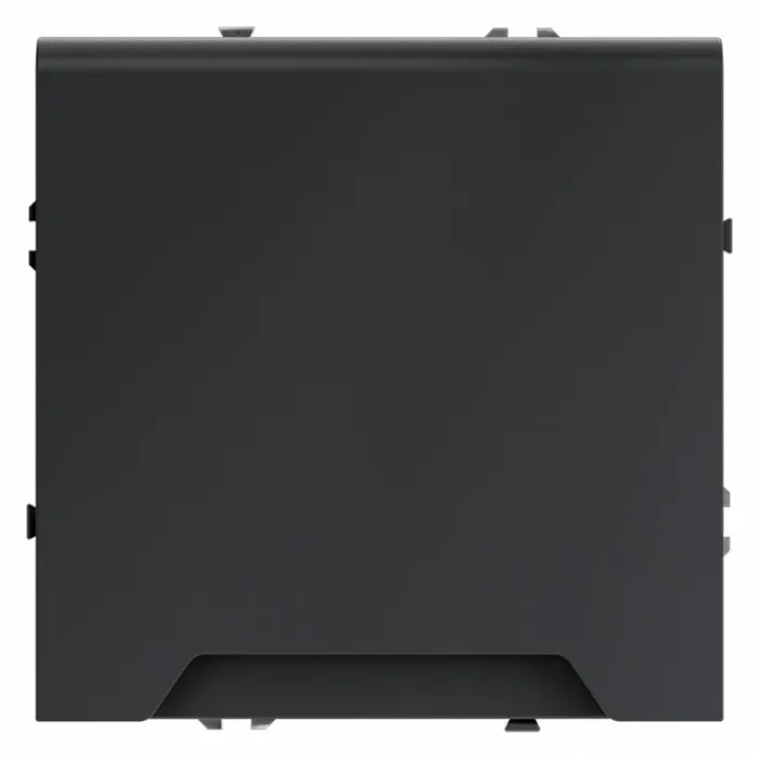 Розетка с заземлением и со шторкой без рамки с крышкой Voltum S70 VLS040307 от ImperiumLoft