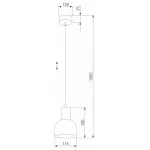 Подвесной светильник TK Lighting Cairo 4894 Cairo