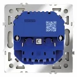 Розетка с заземлением и со шторкой и 2хUSB type A и C без рамки Voltum S70 VLS040505 от ImperiumLoft
