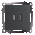 Розетка USB без рамки Stekker Катрин 49422