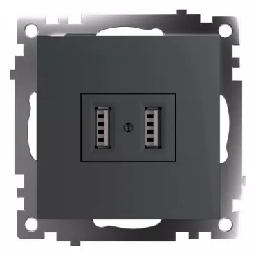 Розетка USB без рамки Stekker Катрин 49422