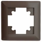 Рамка на 1 пост Stekker PFR00-7001-04 39817