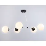 Подвесной светильник TR2546/5 WH/BK белый/черный E27/5 max 60W 950*600*450 от NovaLamp
