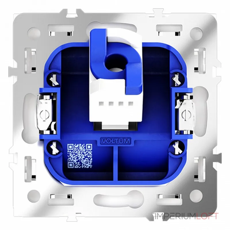 Розетка компьютерная встраиваемая S70 RJ45 кат.6 (белый глянцевый) Voltum VLS060101 Розетка компьютерная встраиваемая S70 RJ45 кат.6 (белый глянцевый) Voltum VLS060101