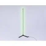 Светильник светодиодный напольный RGB с пультом FL8022 BK черный LED 15W RGB D32*1250 (ПДУ РАДИО 2.4G) от NovaLamp