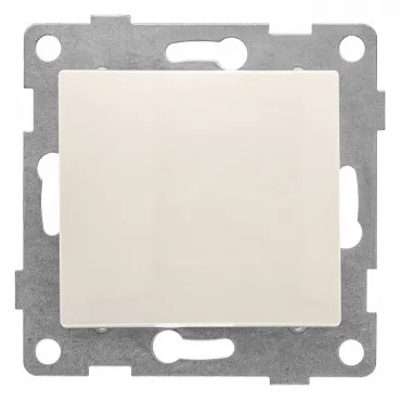 Выключатель двухполюсной одноклавишный без рамки Gusi Electric BRAVO С10В5-003