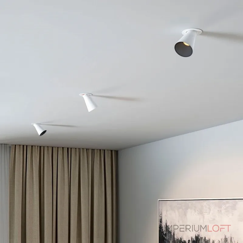 Встраиваемый светильник Elektrostandard Bell 25097/LED 8W 3000K белый Встраиваемый светильник Elektrostandard Bell 25097/LED 8W 3000K белый