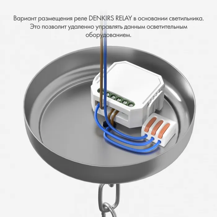 Контроллер-диммер Wi-Fi для смартфонов и планшетов Denkirs Relay RL1004-DM/1 от ImperiumLoft