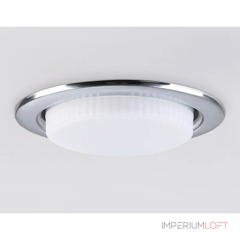 Светильник встраиваемый G10102 CH хром GX53 max 12W D106*38 (10шт) от NovaLamp