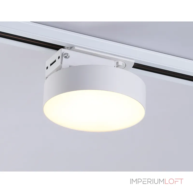 Светильник светодиодный трековый GL6835 WH белый LED 15W 3000K D115*80 от NovaLamp