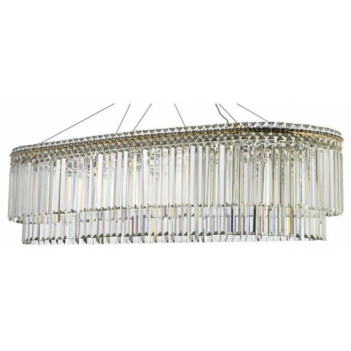 Подвесная люстра Arti Lampadari Ovindoli Nickel Ovindoli L 1.5.120x40.101 G от ImperiumLoft