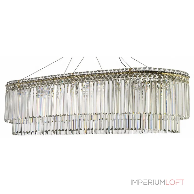 Подвесная люстра Arti Lampadari Ovindoli Nickel Ovindoli L 1.5.120x40.101 G Подвесная люстра Arti Lampadari Ovindoli Nickel Ovindoli L 1.5.120x40.101 G