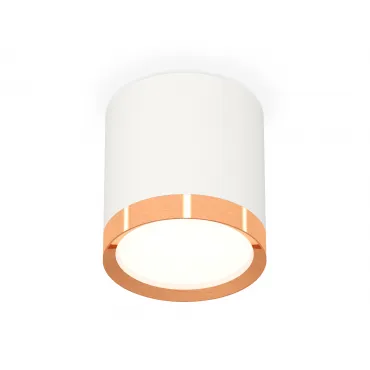 Комплект накладного светильника XS8141005 SWH/PPG белый песок/золото розовое полированное GX53 (C8141, N8126) от NovaLamp