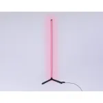 Светильник светодиодный напольный RGB с пультом FL8022 BK черный LED 15W RGB D32*1250 (ПДУ РАДИО 2.4G) от NovaLamp