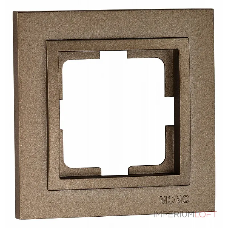 Рамка на 1 пост Mono Electric Despina 102-230000-160 от ImperiumLoft Рамка на 1 пост Mono Electric Despina 102-230000-160 от ImperiumLoft