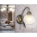 Настенный светильник TR3076 SB бронза E27 max 40W 224*130*250 от NovaLamp