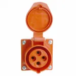 Розетка переносная разборная 2P+PE с крышкой Stekker ST 49434 от ImperiumLoft