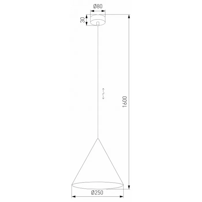 Подвесной светильник TK Lighting Cono 10064 Cono от ImperiumLoft