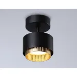 Светильник накладной TN71282 BK/GD черный/золото GX53 max 12W D95*137 от NovaLamp
