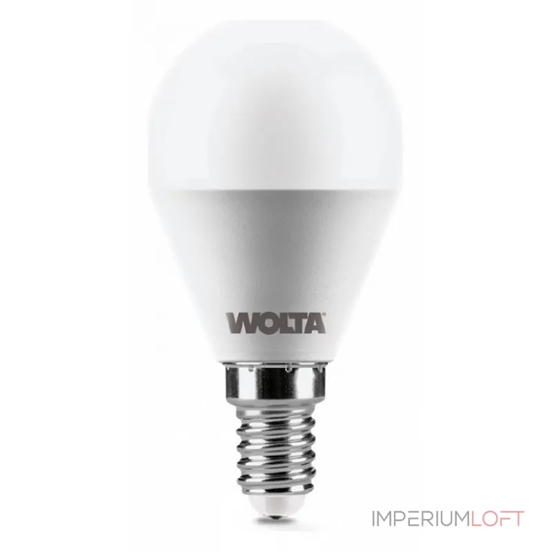 Лампа светодиодная Wolta E14 12Вт 6500K 25W45GL12E14
