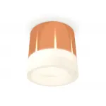 Комплект накладного светильника с акрилом XS8122010 PPG/FR золото розовое полированное/белый матовый GX53 (C8122, N8401) от NovaLamp