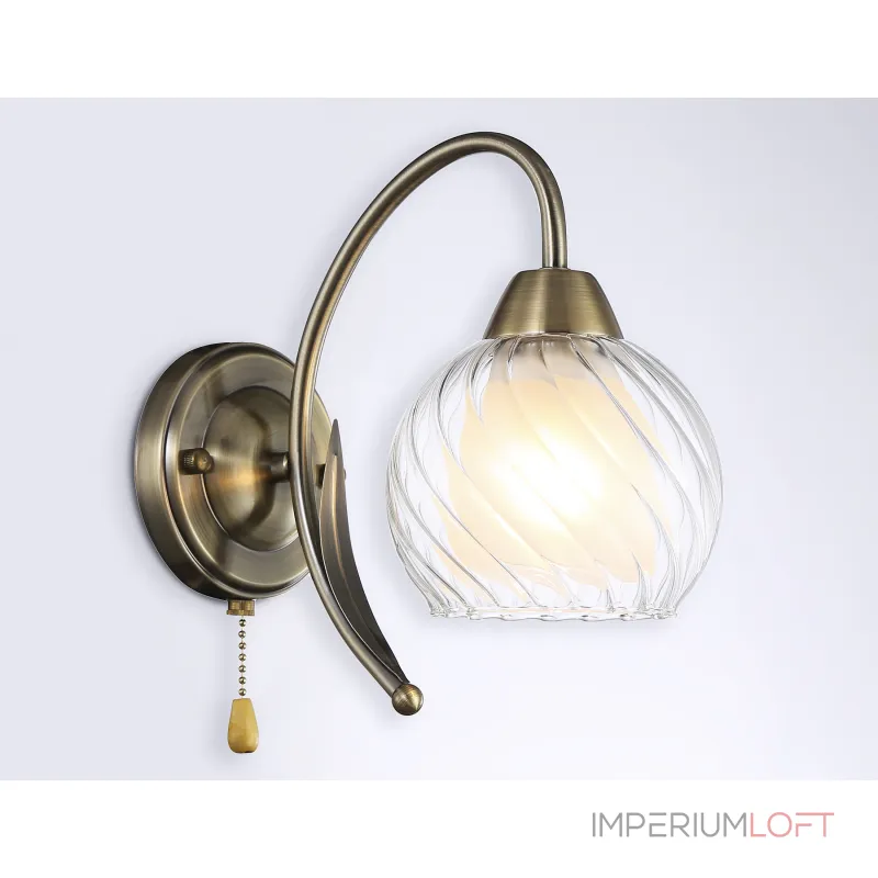 Настенный светильник TR3076 SB бронза E27 max 40W 224*130*250 от NovaLamp