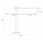 Комплект трековый Denkirs Belty SET DK55SET02-01-BR от ImperiumLoft