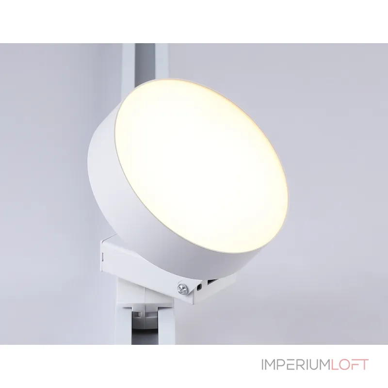 Светильник светодиодный трековый GL6835 WH белый LED 15W 3000K D115*80 от NovaLamp