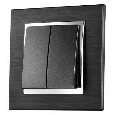 Рамка на 1 пост Mono Electric Style Aluminium 107-820000-160 Рамка на 1 пост Mono Electric Style Aluminium 107-820000-160