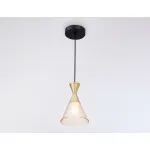 Подвесной светильник TR3173 BK/GD черный/золото E27 max 60W D155*1000 от NovaLamp Подвесной светильник TR3173 BK/GD черный/золото E27 max 60W D155*1000 от NovaLamp