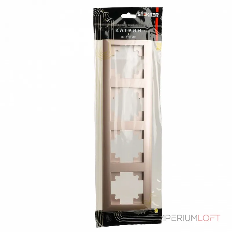 Рамка на 4 поста Stekker PFR00-7004-02 39805 от ImperiumLoft