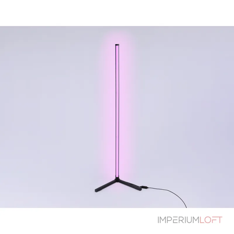 Светильник светодиодный напольный RGB с пультом FL8022 BK черный LED 15W RGB D32*1250 (ПДУ РАДИО 2.4G) от NovaLamp Светильник светодиодный напольный RGB с пультом FL8022 BK черный LED 15W RGB D32*1250 (ПДУ РАДИО 2.4G) от NovaLamp