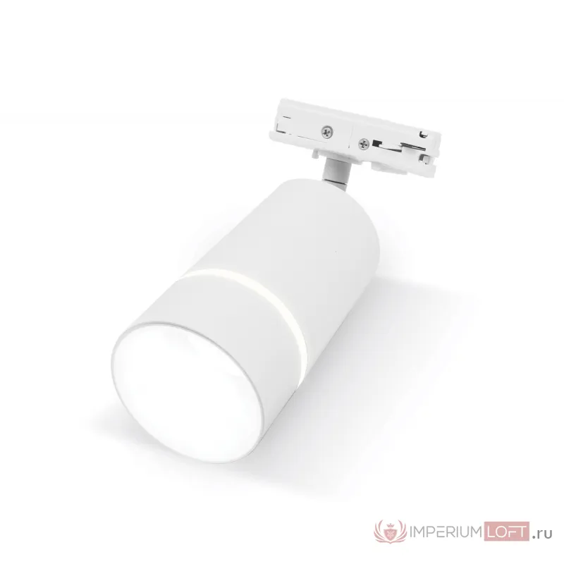 Трековый однофазный светильник GL5212 SWH белый песок GU10 max 12W от NovaLamp