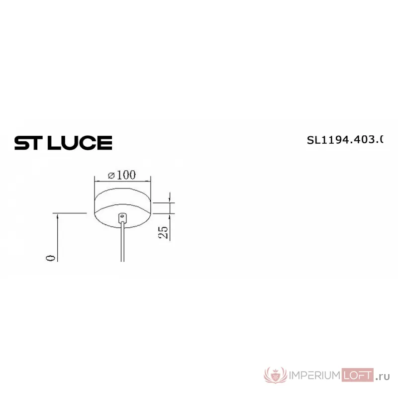Подвесной светильник ST-Luce Earthy SL1194.403.01 от ImperiumLoft