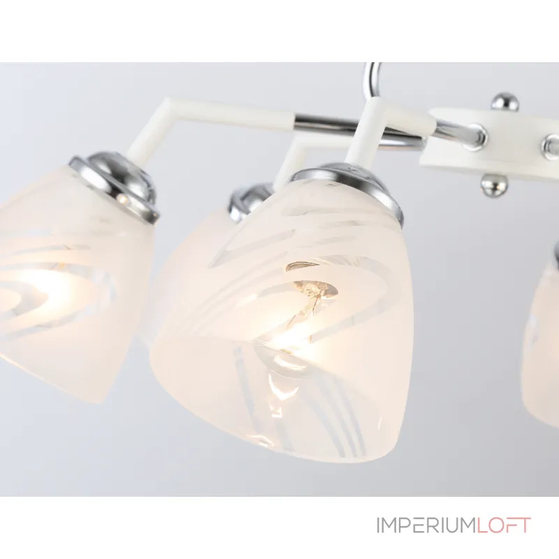 Светильник подвесной TR303292/6 WH/CH/FR белый/хром/белый матовый E27*6 max 60W D590*380 от NovaLamp Светильник подвесной TR303292/6 WH/CH/FR белый/хром/белый матовый E27*6 max 60W D590*380 от NovaLamp