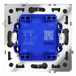 Выключатель двухклавишный без рамки Voltum S70 VLS020107 от ImperiumLoft