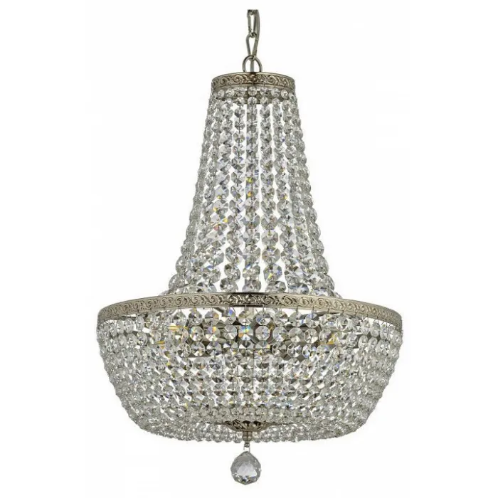 Подвесная люстра Arti Lampadari Castellana Nickel Castellana E 1.5.40.100 N от ImperiumLoft