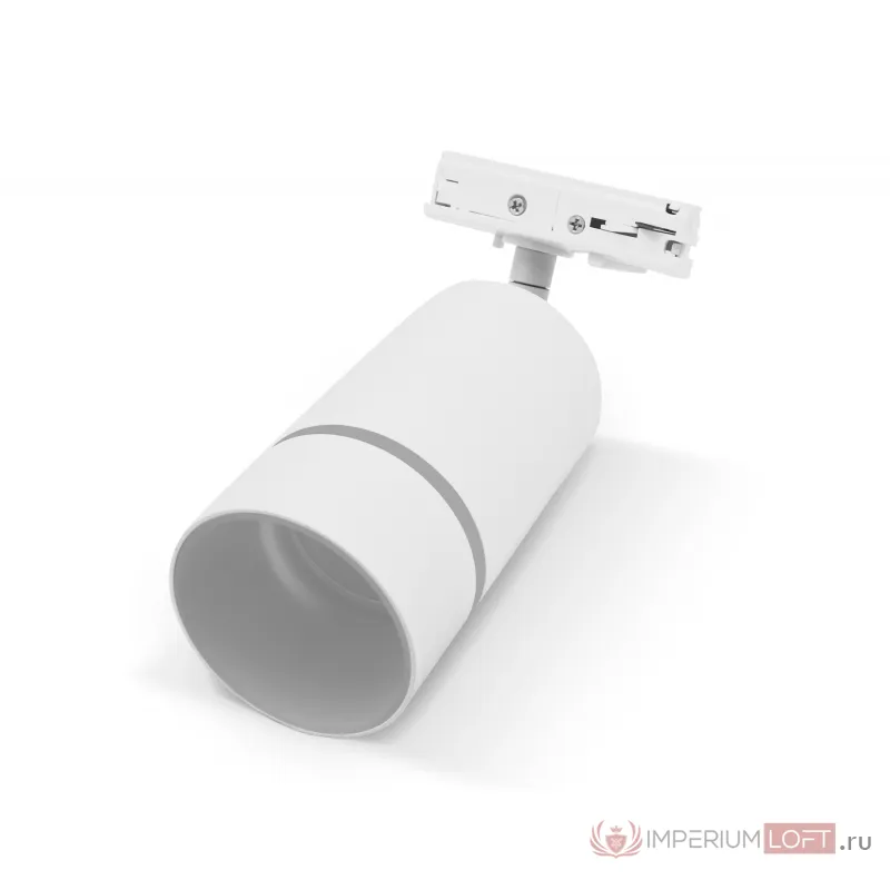 Трековый однофазный светильник GL5212 SWH белый песок GU10 max 12W от NovaLamp