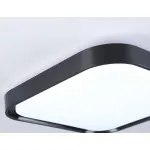 Потолочный светодиодный светильник FZ1268 BK черный 27W 5000K 350*350*60 (Без ПДУ) от NovaLamp
