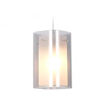 Подвесной светильник TR3682 CH/SM/FR хром/дымчатый/белый матовый E14 max 40W D110*950 от NovaLamp