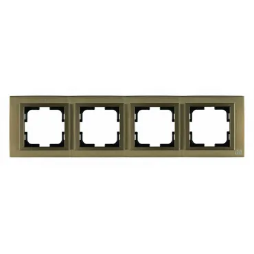 Рамка на 4 поста Mono Electric Chrome 106-430000-163 Рамка на 4 поста Mono Electric Chrome 106-430000-163