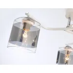 Светильник потолочный TR303217/3 WH/CH/SM белый/хром/дымчатый E27*3 max 60W D540*250 от NovaLamp