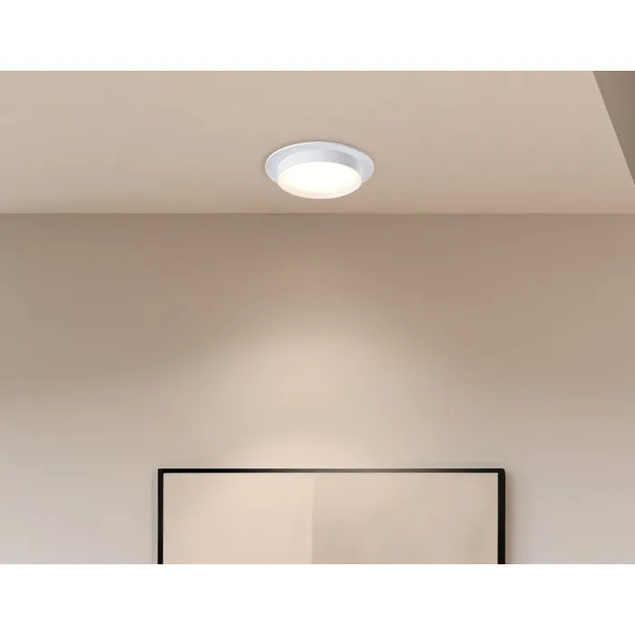Светильник встраиваемый TN5225 WH белый GX53 D110*35 от NovaLamp