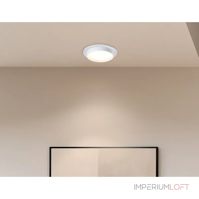 Светильник встраиваемый TN5225 WH белый GX53 D110*35 от NovaLamp