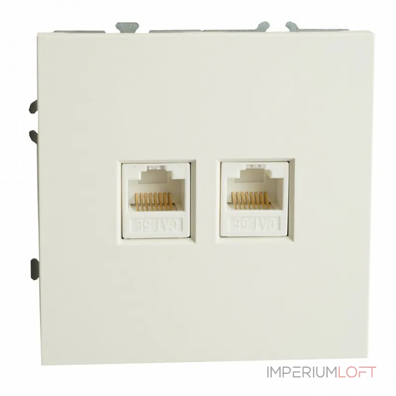 Розетка Ethernet RJ-45 без рамки Stekker RST00-5111-01 49874
