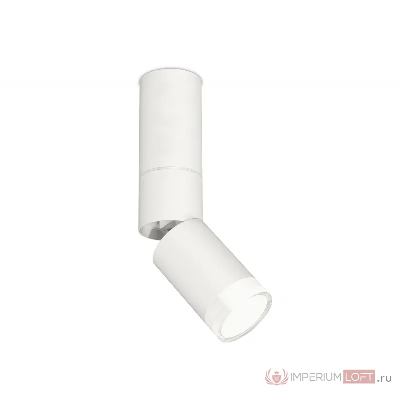 Комплект накладного поворотного светильника с акрилом XM6312105 SWH/FR/CL белый песок/белый матовый/прозрачный MR16 GU5.3 (C6322, A2060, A2220, C6312, N6241) от NovaLamp
